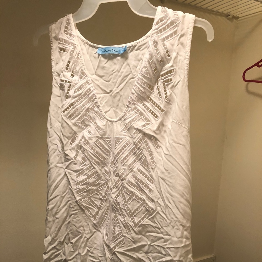 White Lace Cover up